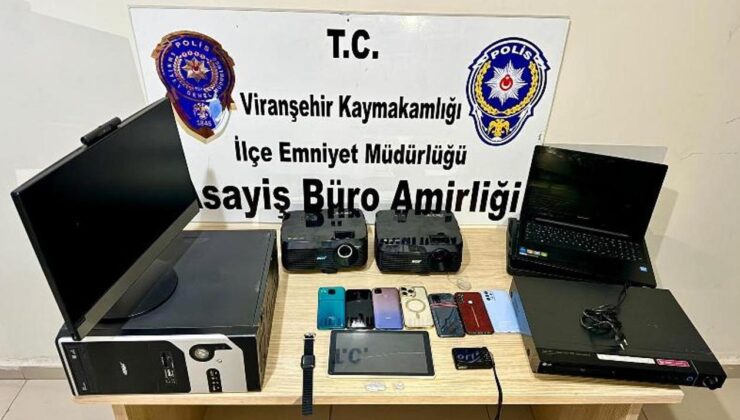 Viranşehir’de Hırsızlık şüphelisi yakalandı